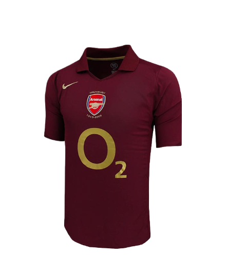 CAMISETA RETRO ARSENAL 05/06