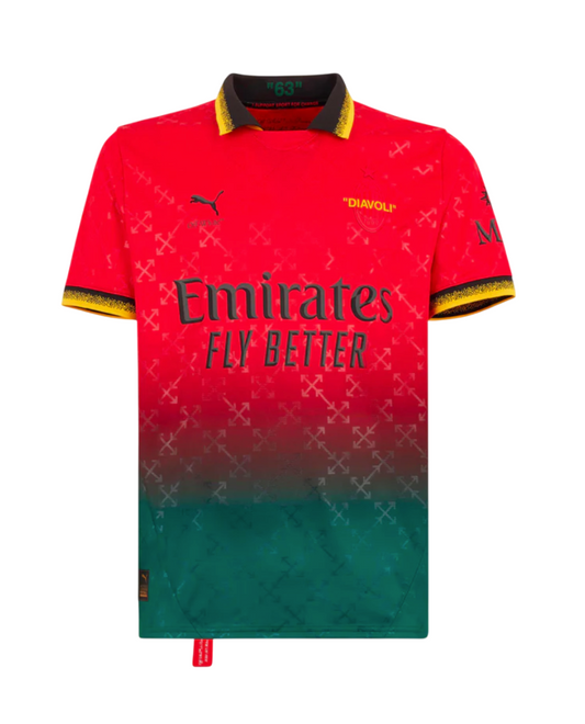 CAMISETA AC MILAN X OFF WHITE 24/25